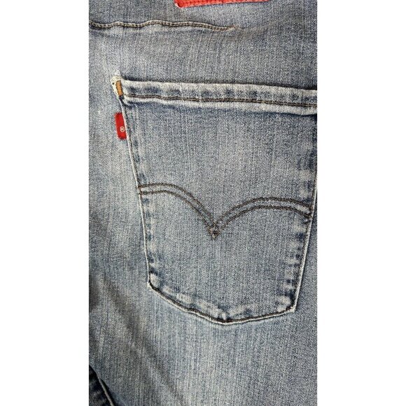 Rare Levi’s Premium Engineered Jeans Red Tab W31 L30 Custom Curved Hem - Picture 16 of 16